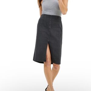 Lee Denim Black Women's Skirt